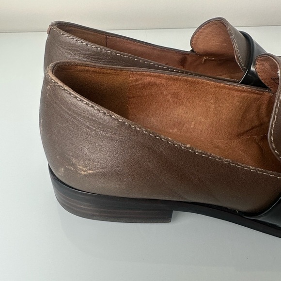 Madewell The Elin Loafer Two Toned Leather Size 6.5 - Picture 8 of 10